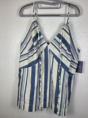 Universal Thread Women’s Striped Denim Tank Top Size XXL